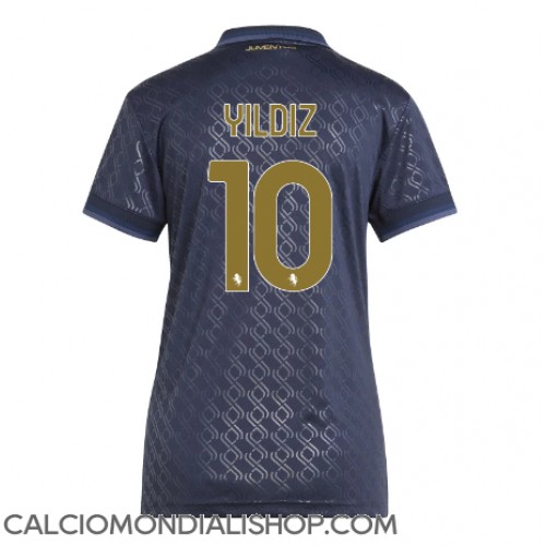 Maglie da calcio Juventus Kenan Yildiz #10 Terza Maglia Femminile 2024-25 Manica Corta